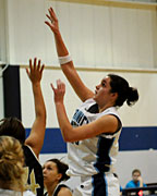 Amanda Learned joined the 1,000-Point Club Monday night.